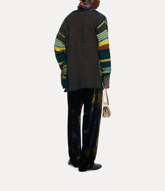 Vivienne Westwood BLURRY OVERSIZED CARDIGAN